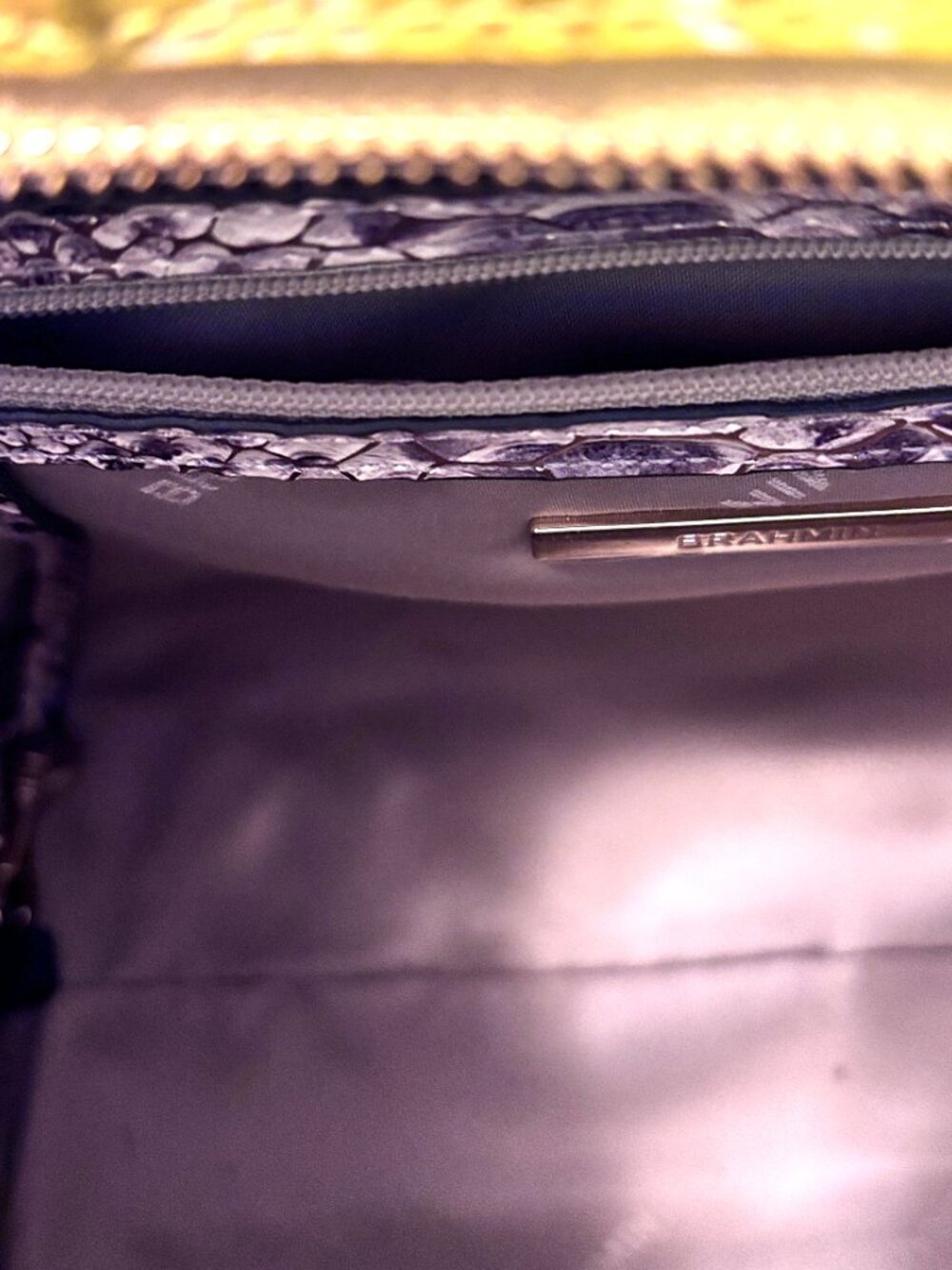 Brahmin Priscilla Satchel Sunflower Astaire - Picture 5 of 6